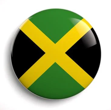 Jamaica flag Stock Illustration