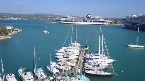 Jamaica pier Stock Footage 148226835