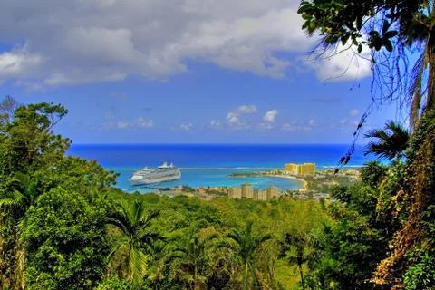 Jamaican view Stock Photos