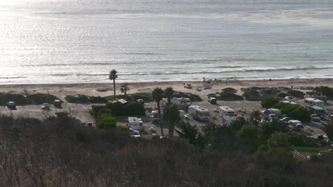 Jamala Beach and Campgrounds Stock Footage 144491075