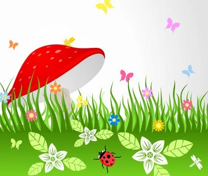 Jamb of cranes Stock Illustration