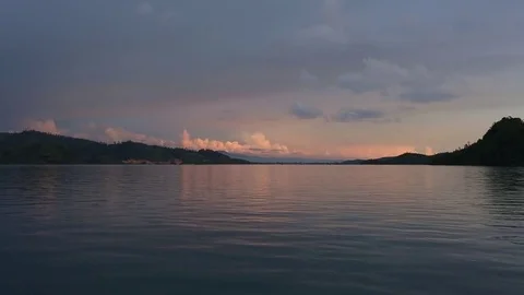 Jambi Lake Stock Footage 84255861