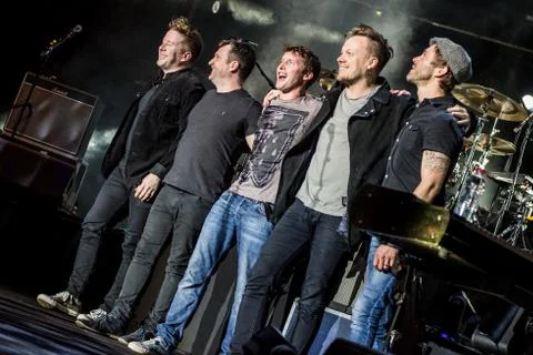 James Blunt - Concert in Israel Stockfoto's