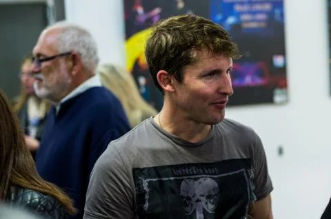 James Blunt - Concert in Israel 写真素材