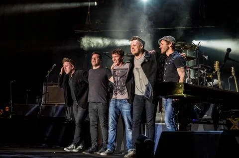 James Blunt - Concert in Israel Stockfoto's