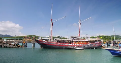 James Bond Islands Phuket Stock Footage 83227151