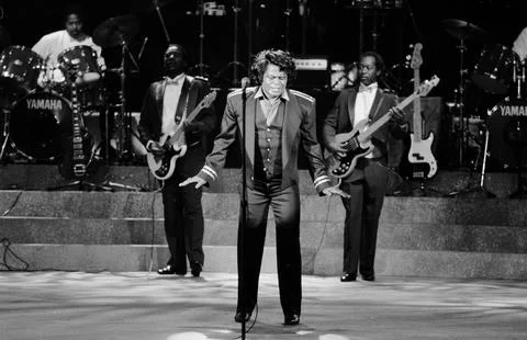 James Brown Stock-Fotos