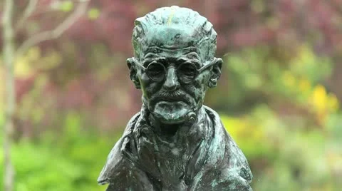 James Joyce, St, Stephen's Green, Dublin Stock Footage 11237260