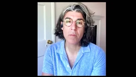 James Lance is interviewed for his new upcoming movie 'Me, Myself &amp; Di' - 2021 Stock Footage 157439530