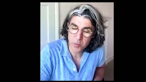 James Lance is interviewed for his upcoming movie 'Me, Myself &amp; Di' - 2021 Video stock 157439506