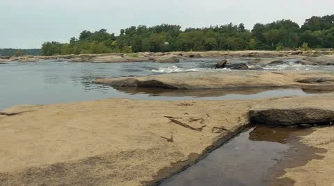 James river landscape Stock Footage 11019900