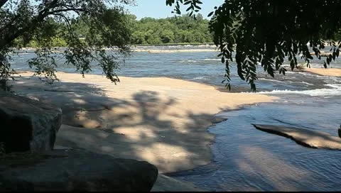 James River landscape Stock Footage 11137120