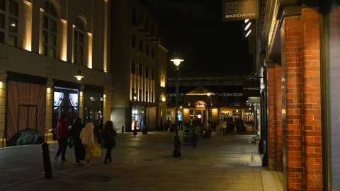 James Street at Night Stock Footage 265761895