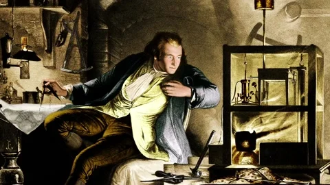James Watt and the Steam Engine Video stock 159433520