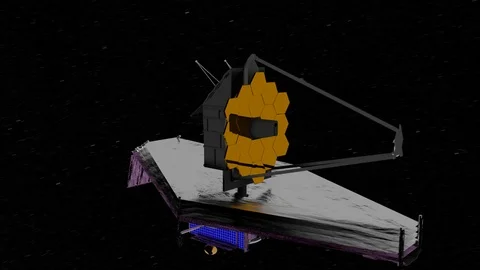 James Webb Space Telescope Stock Footage 90498853
