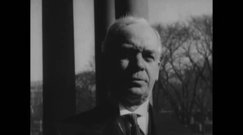 James William Good giving a speech Stock Footage 43336864