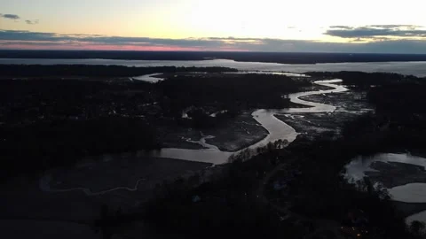 JamesRiverNight Stock Footage 161269462