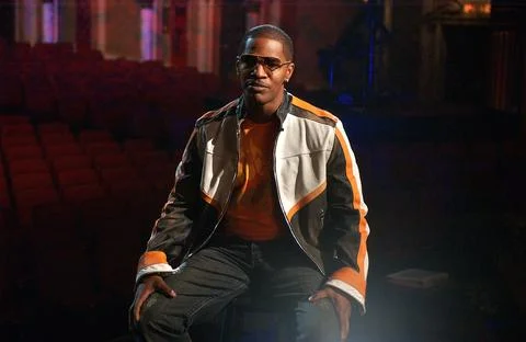 Jamie Foxx Taping His TV Special "Jamie Foxx: Unpredictable, 2005. Credit: Ron Stock Photos