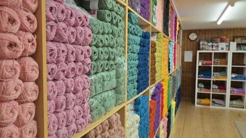 Jamieson and Smith Wool Merchants, Lerwick, Shetland - 14 Sep 2026 Stock Footage 345514743