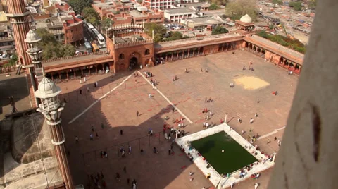 Jamma Masjid Video stock 36498700