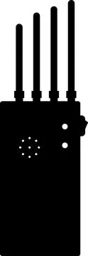 Jammer icon sign. Illustrazione stock