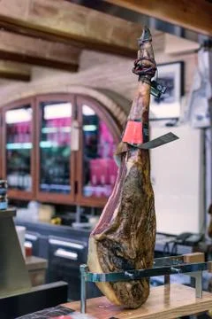 Jamon Iberico 库存照片