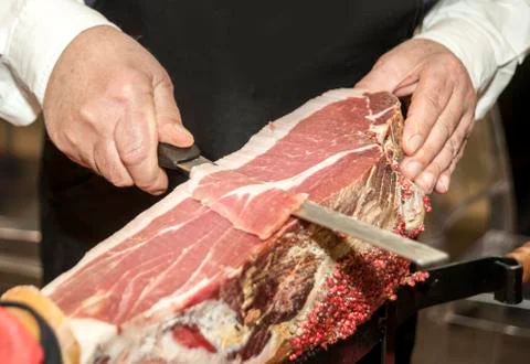 Jamon serrano Stock Photos