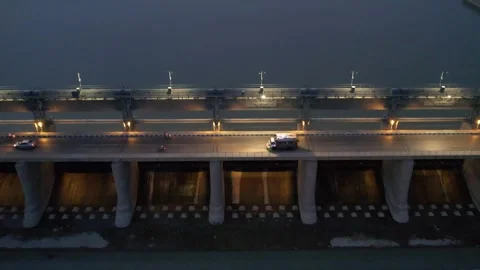 Jamshoro Bridge: A Symbol of Connectivity Stock-Footage 314628107