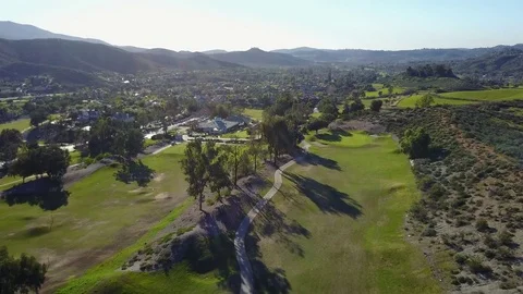 Jamul, CA - Steele Canyon Golf Club - Drone Video Video stock 84866438