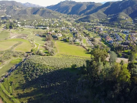 Jamul, CA - Steele Canyon Golf Club - Drone Video Video stock 84866769
