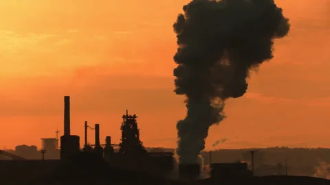 Jan, 10 2025 Hamilton Ont, Canadian steel and aluminum manufacturing industry Stock Footage 301711121