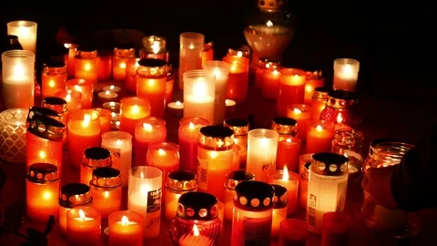 Memorial Candles Stock Video Footage | Royalty Free Memorial Candles Videos  | Pond5