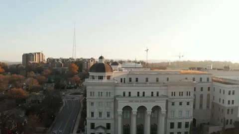 Janet Ayers Academic Center Drone Footage (CLIP 1) Stock Footage 127705568