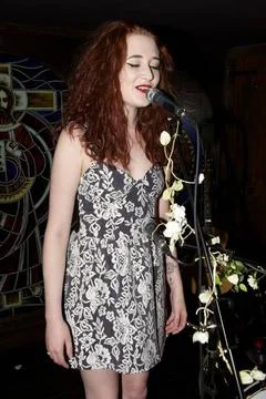  Janet Devlin at her single launch party at the Communion Bar in London, U... Stock Photos