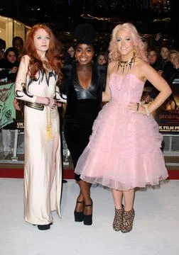 Janet Devlin, Misha B and Amelia Lily at the premiere of The Twilight Sag... Stock Photos