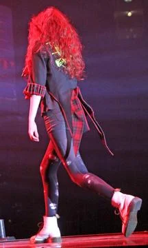 Janet Devlin performs on the opening night of the X Factor Tour at the Ma... Stock Photos