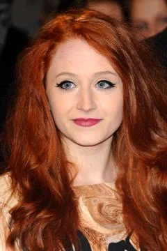  Janet Devlin at the premiere of The Twilight Saga: Breaking Dawn - Part 1... Stock Photos