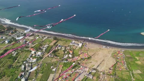 Janggan Kites formation. A formation in the sky. Video stock 280216421