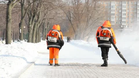 Janitors at Novodevichy Convent  pond 库存影片 10793402