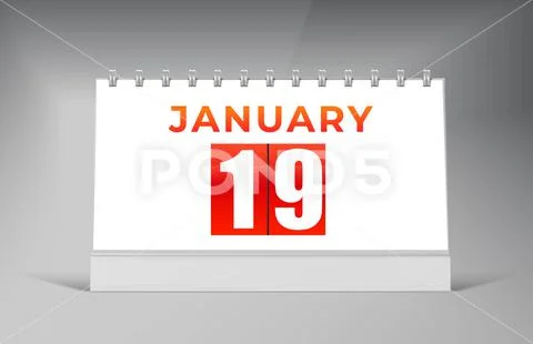 Single Date Calendar Template