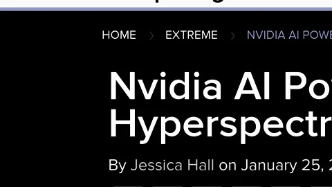 January 2023: Nvidia Headlines Fast Sequence Stock Footage 231495418