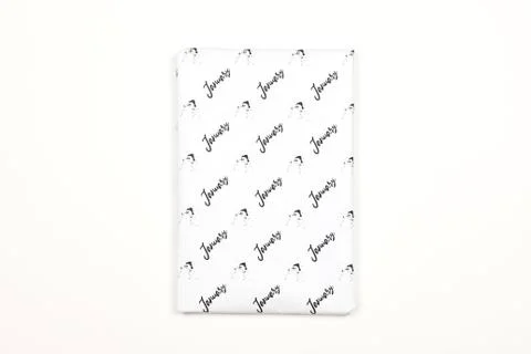 January gift box Stock Photos