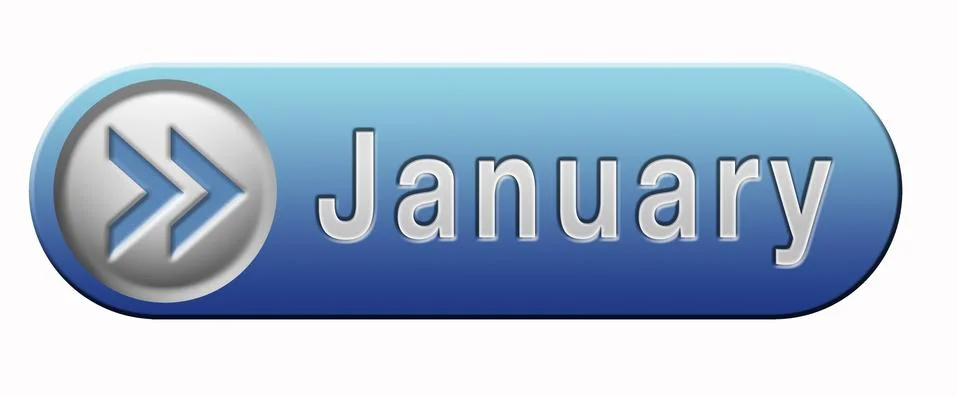 January Stock Illustration