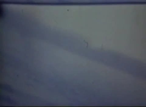 JAPAN - 1945: Farmland overflight — patterned fields under a yellow sky 库存影片 343119795