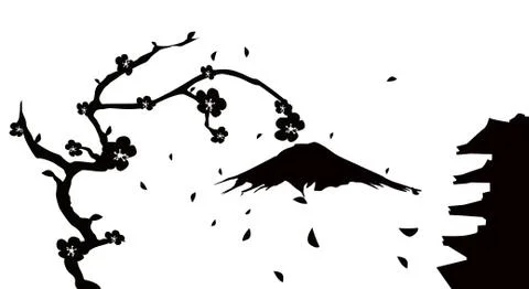 Japan background Stock Illustration