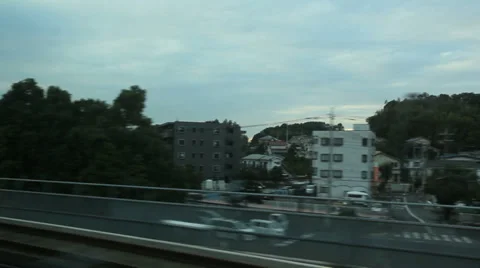 Japan-Bullet train-2 Stock Footage 33803704