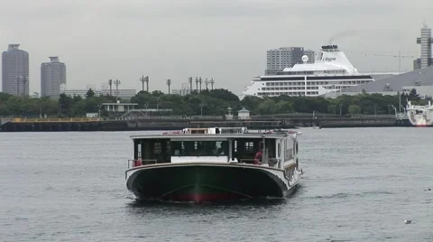 Japan ferry 1106 1 스톡 동영상 5756090
