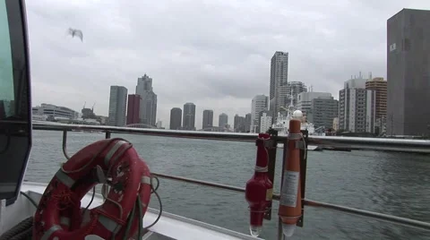 Japan ferry 1106 4 動画素材 5756531