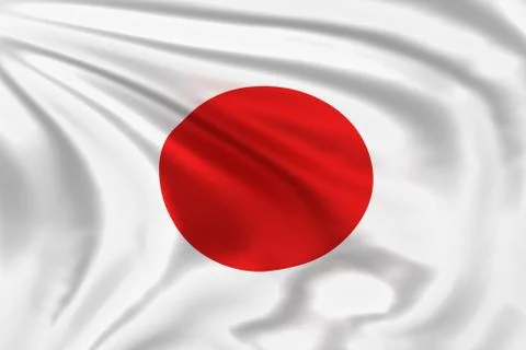 Japan Flag Stock-Illustration