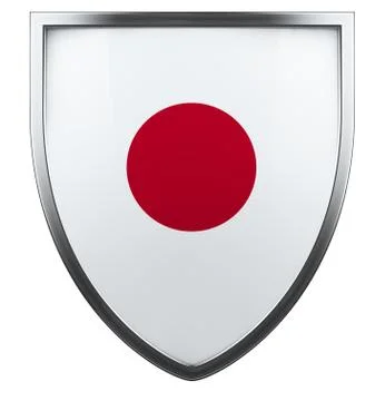 Japan flag Stock Illustration